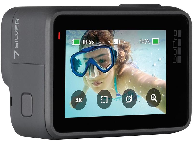 その他 gopro hero7 silver GoPro Hero 7 Silver À prova de Água 10MP Wi-Fi - Bluetooth Display